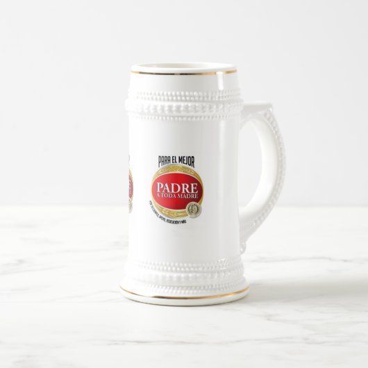 JARRON DE CERVEZA CON FRASES PARA PAPÁ BIERPUL (Voorkant rechts)