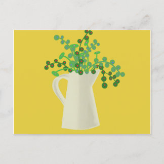 Jarron y plantas briefkaart