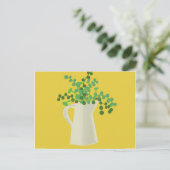 Jarron y plantas briefkaart (Staand voorkant)
