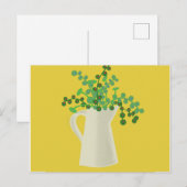 Jarron y plantas briefkaart (Voorkant / Achterkant)