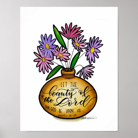 Jars of Clay - Beauty of the Lord - Waterverf Art Poster (Voorkant)