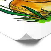 Jars of Clay - Daffodils - Waterverf kunst Poster (Hoek)