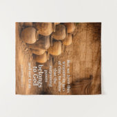 Jars of Clay Photo Booth Backdrop Wandkleed (Voorkant (horizontaal))