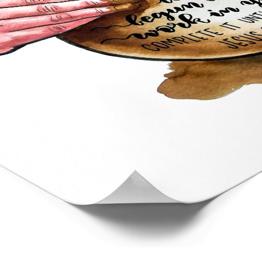 Jars of Clay - Potter die een vaas gooit - waterve Poster (Hoek)