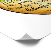 Jars of Clay - Treasure - 2 cor 4 - Waterverf Art Poster (Hoek)