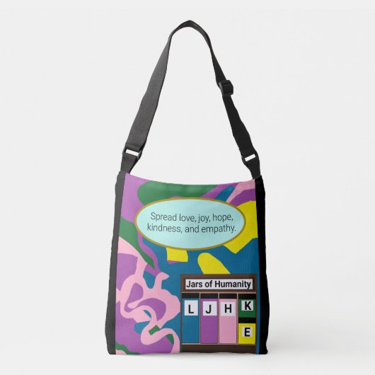 Jars of Humanity Crossbody Tas (Voorkant)