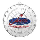 Jarts Dart Board Dartbord (Voorkant)
