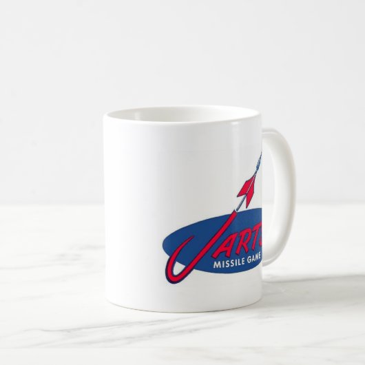 Jarts Lawn Darts Coffee Mok (Voorkant rechts)