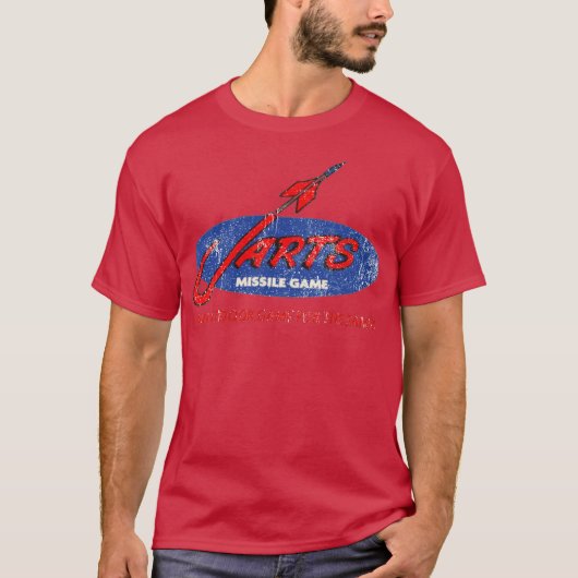 Jarts T-shirt - 70s 80s Lawn Darts Retro K (Voorkant)