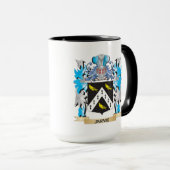 Jarvie Coat of Arms - Family Crest Mok (Voorkant rechts)