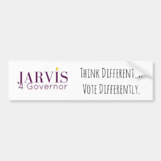 Jarvis 4 Gouverneur Bumpersticker