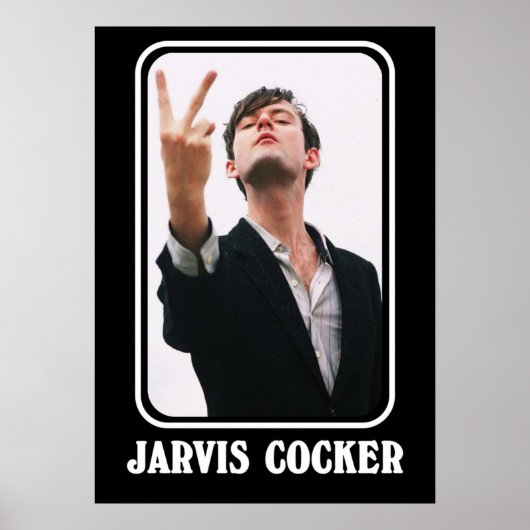 Jarvis Cocker Poster (Voorkant)