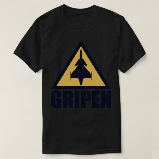 JAS 39 Gripen 2 T-shirt (Design voorkant)