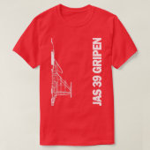 JAS 39 Gripen 2  T-shirt (Design voorkant)