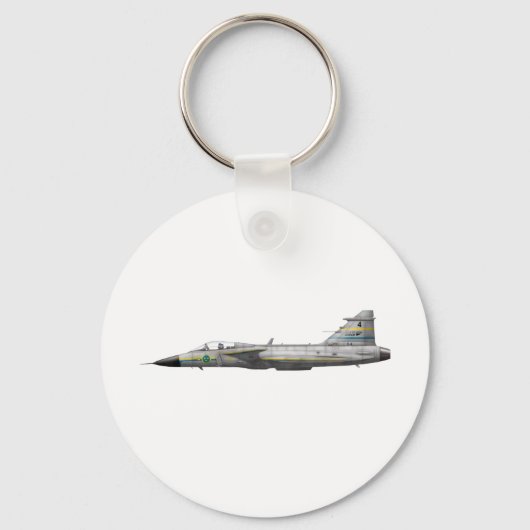 Jas 39 Gripen Sleutelhanger (Voorkant)