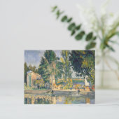 Jas de Bouffan De Vijver - Paul Cezanne - c1876 Briefkaart (Staand voorkant)