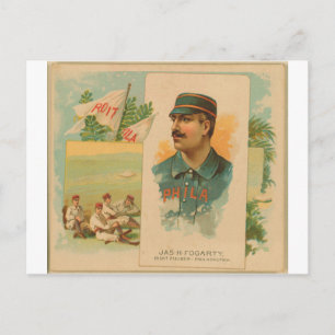Jas. H. Fogarty, Philadelphia Quakers Briefkaart