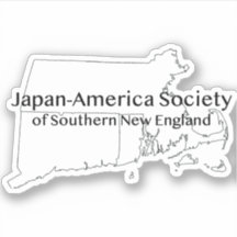 JAS Southern New England Kaart Sticker