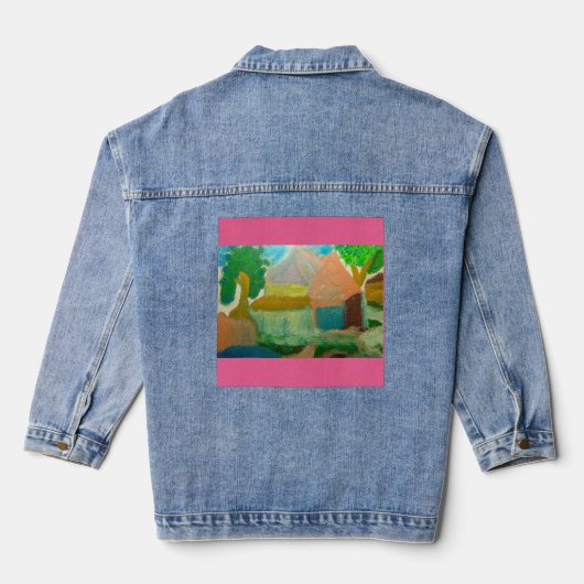 JAS VAN DENIM JACKET (Achterkant)