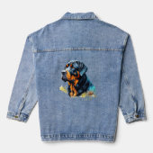 JAS VAN DENIM VOOR DAMES JACKET (Achterkant)