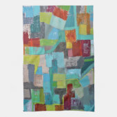 Jas van vele kleuren keukenhanddoek (Verticaal)