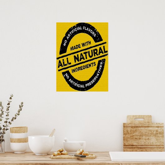 Jasen Sousa All Natural Poster (Keuken)