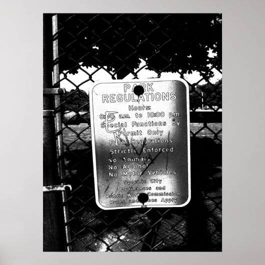 Jasen Sousa Malden Envy Sign Poster (Voorkant)