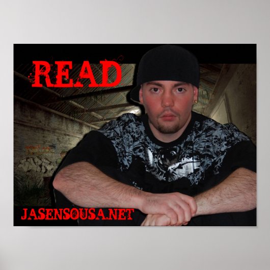 Jasen Sousa "Read"-Poster Poster (Voorkant)