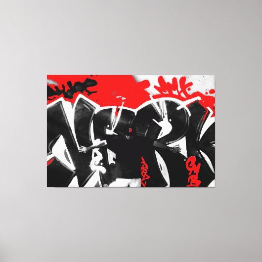 Jasen Sousa Three Piece Pose Canvas Afdruk (Voorkant)