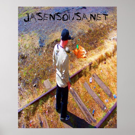 Jasen Sousa Tracks Down Poster (Voorkant)