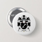 Jasinski Family Crest Ronde Button 5,7 Cm (Voorkant /achterkant)