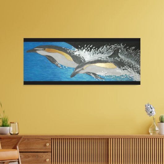 jasje op de jaspot canvas afdruk (Insitu (Woonkamer))