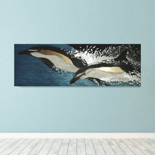 jasje op de jaspot canvas afdruk (Insitu (Houten vloer))