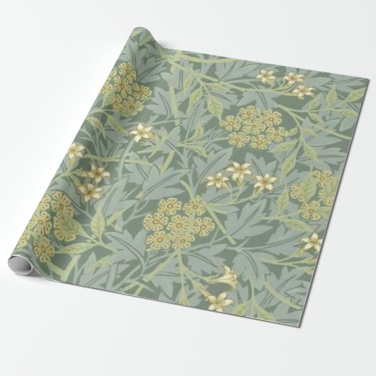 Jasmie William Morris Cadeaupapier (Uitgerold)