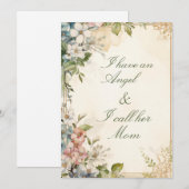 Jasmijn bloem Moederdag Feestdagenkaart (Voorkant / Achterkant)