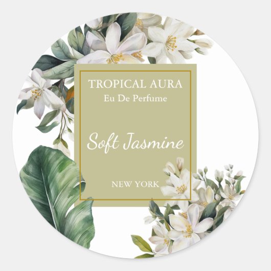 Jasmijn Parfum Label (Voorkant)