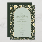 jasmijnbloem Bridal Shower Uitnodiging (Voorkant / Achterkant)