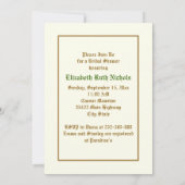  jasmijnbloemen bruiloft vrijgezellenfeest kaart (Achterkant)