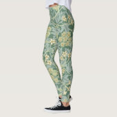 Jasmijnpatroon van William Morris Leggings (Links)