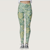 Jasmijnpatroon van William Morris Leggings (Voorkant)