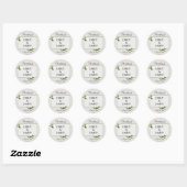 Jasmijnstickers Ronde Sticker (Vel)