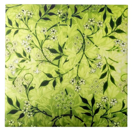 Jasmijntegel Tegeltje (Voorkant)