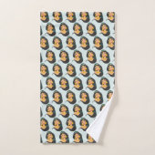 Jasmine badhanddoekenset bad handdoek (Handdoek)