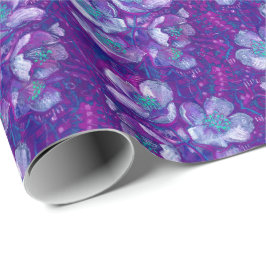 Jasmine Bloom  bloem Paars  Cadeaupapier