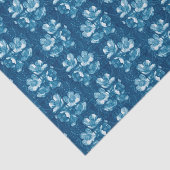 Jasmine Bloom  bloem - patroonpatroon indigoo Tissuepapier (Detail)