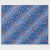 Jasmine Blue Cadeaupapier (Vlak)