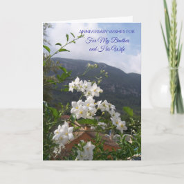 Jasmine Broer En Echtgenote Gepersonaliseerd Jubil Kaart