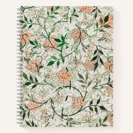 Jasmine by William Morris Notitieboek (Voorkant)