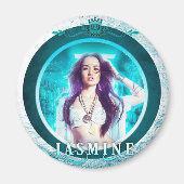 Jasmine Circle Magnet (Voorkant)