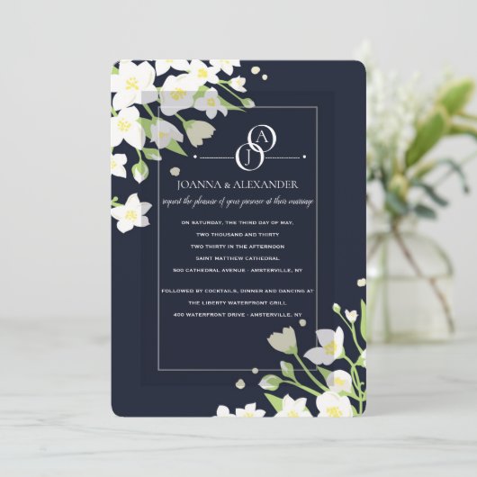 Jasmine Collectie One Kaart (Staand voorkant)